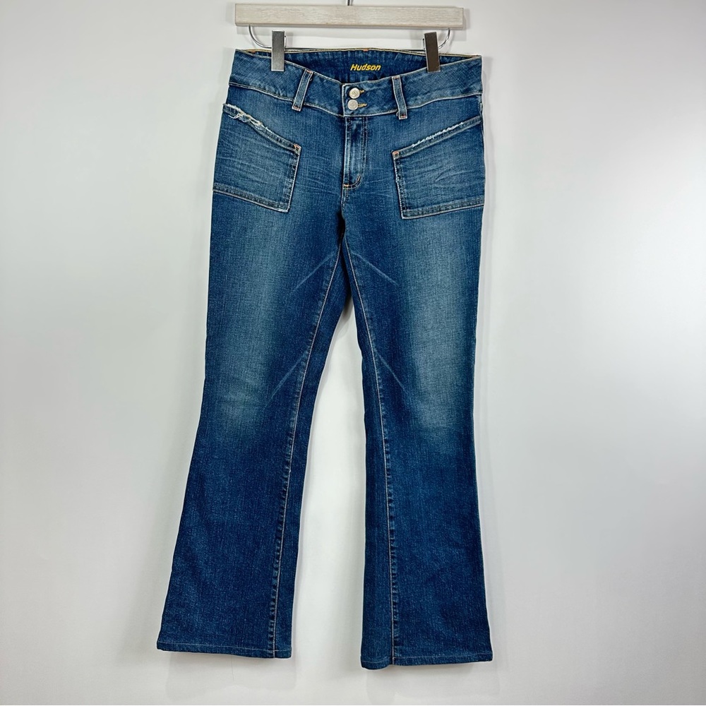 90's Hudson Jeans flare Low rise 31